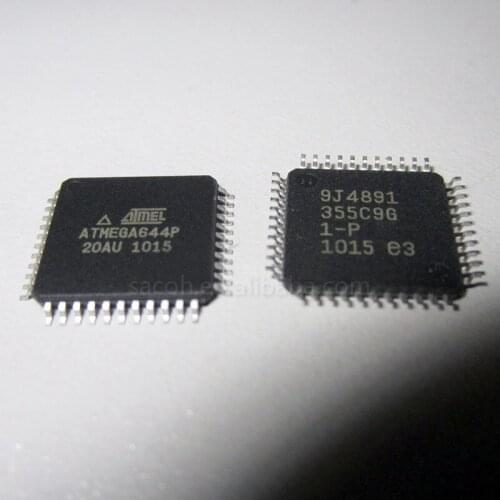 2PCS/lot New OriginaI ATMEGA644P-20AU ATMEGA644 or ATMEGA644P-20PU ATMEGA644P-20MU TQFP-44 32-bit Microcontroller