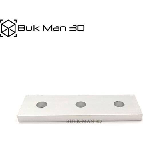 Aluminum Alloy 3 Hole Joining Strip Plate for CNC Router 3D Printer V-Slot/T-Slot Profiles