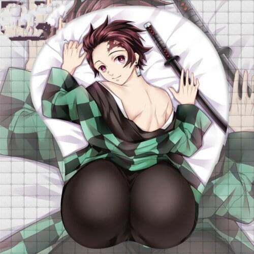 Anime Demon Slayer Kimetsu No Yaiba 3D Gel Mouse Mat Pad Kamado Tanjirou Ycra Gaming Cosplay Playmat Mousepad Wrist Rest Gift