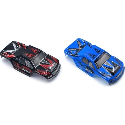 2x Car Body Shell Cover Case for Wltoys A979 A979-04 1: 18 RC Car Upgraded Part,Black & Blue