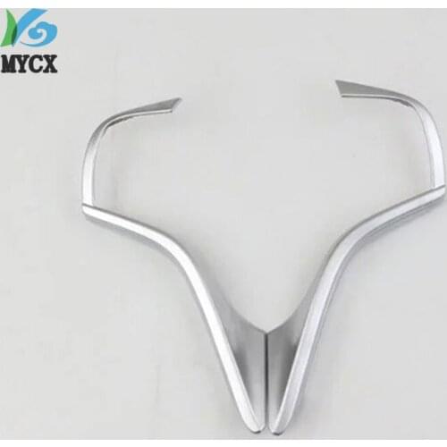 ABS Chrome Steering Wheel Decoration cover sticker 1pcs For Honda Avancier 2017 2018