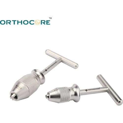 Jacobs Chuck With T Handle Self-Lock veterinary orthopedic instrument AO Style Titanium Elastic nail