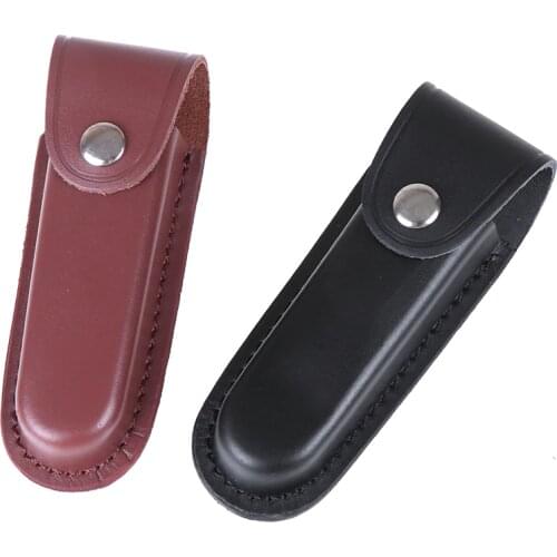 Fold knife tool flashlight belt loop case holder leather carry edc multi gear sheath holster pouch bag pocket hunt camp outdoor