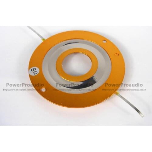 44.4mm Super Tweeters Voice Coil Titanium Film 8OHM For JBL 2404 2404h 2404J 2404J-1 2405 2405H 2405J Speaker Drive Repair