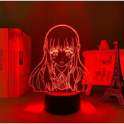 Manga 3d Light High Rise Invasion Kuon Shinzaki for Bedroom Decoration Led Night Light Birthday Gift Room Decor Table Lamp Anime