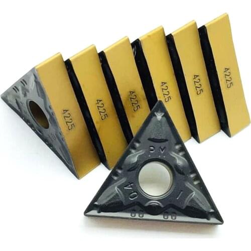 50 pieces TNMG220408 PM 4225 TNMG220404 PM 4225 High-quality super hard carbide blade metal turning tool CNC original lathe tool