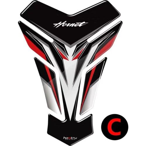 Case for HONDA HORNET CB250 CB650 CB900 CB1000 CB600 Models 3D Resin Motorcycle Tank Pad Protector Sticker