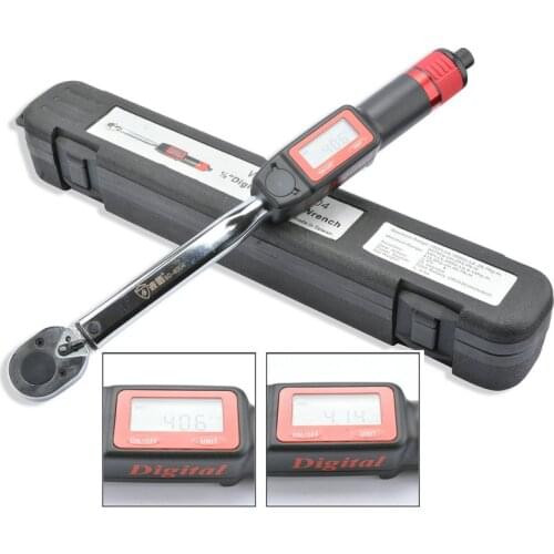 1/2-Inch Drive Digital Read Out Torque Wrench Drive Click Torque Wrench Preset Torque Wrench DAL031