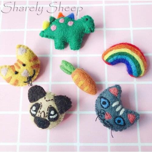 Newborn Photography Wool Felt Props Handmade Rainbow Carrot Cartoon Photo Prop Baby Boy Photo Shoot Posing Backdrop Accessories