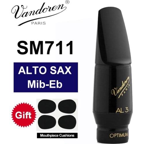 France Vandoren SM711 AL3 Optimum Series Alto Saxophone Mouthpiece / Alto Sax Mib-Eb Mouthpiece