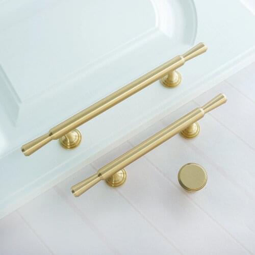 3.78'' 5'' Cabinet Hardware Brass Handles for Cabinet and Drawer Gold Knobs and Handles for Drawer Furniture Hardware Pull Knob