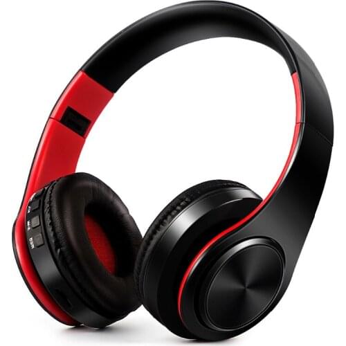 HIFI stereo earphones bluetooth headphone music headset FM and support SD card with mic for mobile xiaomi iphone sumsamg tablet
