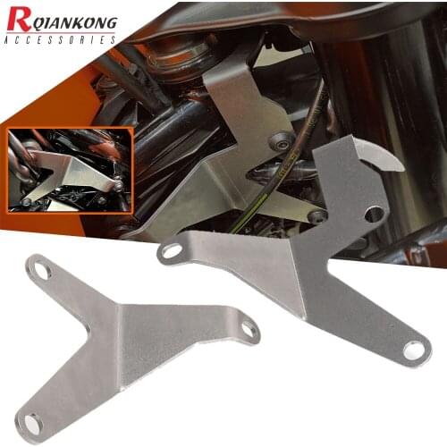 Motorcycle Headlight Reinforcement Bracket Set Headlamp Mounting Neck Brace Accessories FOR 390 ADVENTURE 390ADV 2019 2020 2021