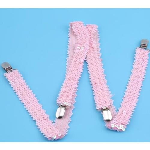 Fashion Elastic Suspenders Adjustable Women Men Unisex Clip Bracket Elastic Sling Y-strap Sling Strap Clothes Accessories