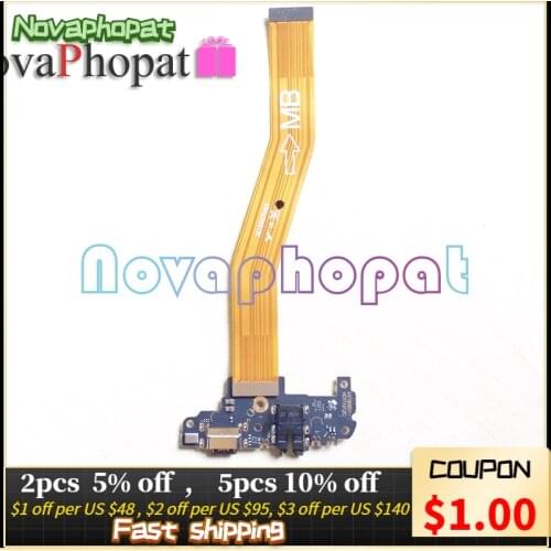 For Redmi Note 8 Pro USB Dock Charging Port Charger Connector Microphone Flex Cable Mainboard Motherboard Note8 Pro Main Ribbon