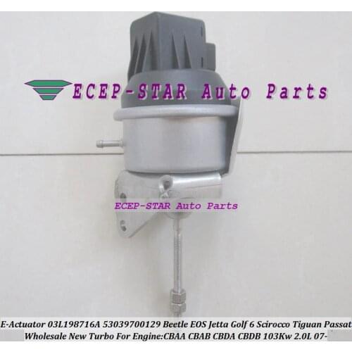 Turbo wastegate Electronic Actuator 03L198716 03L198716A 03L198716B VW Tiguan For Seat Leon For Skoda Octavia Superb CBAA CBAB 2