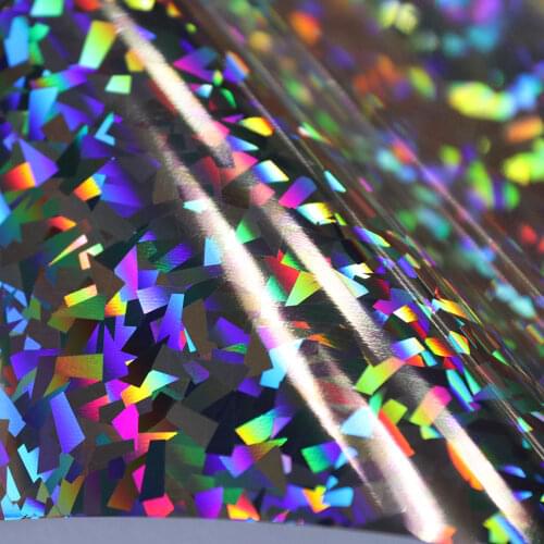 SUNICE DIY Bag Crystal Silver Heat Press Thermal transfer vinyl Computer Cut Textile T-shirt Iron on Cloth 50cm x 100cm