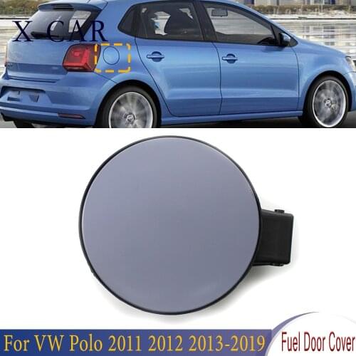X-CAR 1 Pcs Car Fuel Filler Flap Tank Cover Primer For VW Polo 2010 2011 2012 2013 2014 2015 2016 2017 2018 2019 6R0809857D
