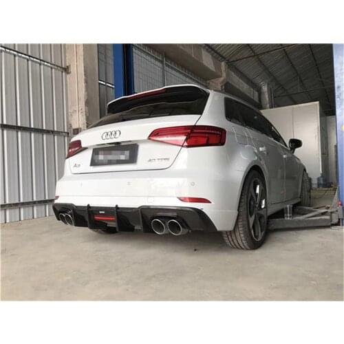 Suitable For Hatchba 17-19 A3 Fiber Lip Sport / S3 Dry Carbon Karbel Rear Spoiler