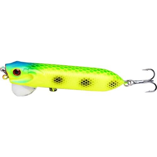 1pcs 9.5cm 18g popper fishing lures wobbler pike carp trout perch catfish crappie Bionic fishing bait isca pesca fishing tackles