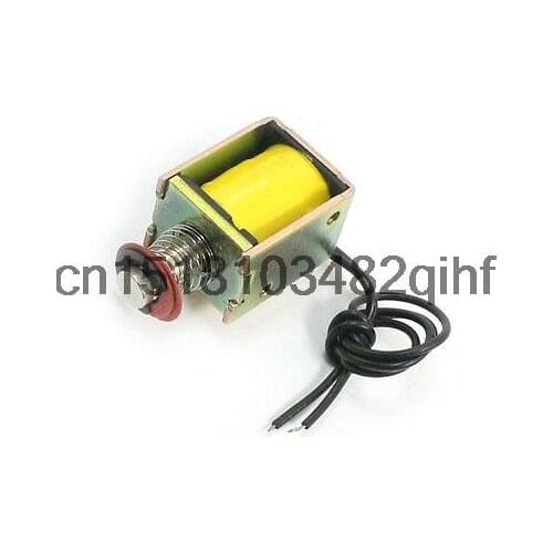 12V 0.17A 1mm 150g 3mm 35g Push Pull Type Open Frame DC Solenoid Electromagnet