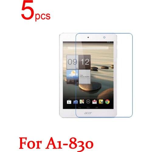 5pcs glossy Ultra Clear/Matte/Nano anti-Explosion LCD Screen Protector Film Cover For Acer iconia Tab 8 A1 830 840 W1 810 Film