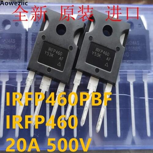 Aoweziic 10pcs/Lot New Original IRFP460PBF IRFP460 TO-247 FET 20A 500V