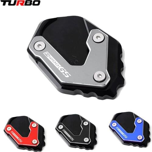 CNC Motorcycle Side Stand Enlarge Extension Kickstand For BMW R1200GS LC 2013-2019 2018 2017 2016 2015 2014 R 1200 GS LC ADV