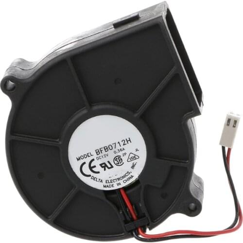 For Delta BFB0712H 7530 DC 12V 0.36A Projector Blower Centrifugal Cooling Fan