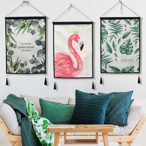 Rental House Renovation Room Background Cloth Ins Tapestry Decoration Wall Cloth Hanging Painting Girl Dormitory Layout Decor