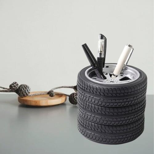 Pen And Pen Holder Hoop Shaped Stationery Desk Storage Study Decorations