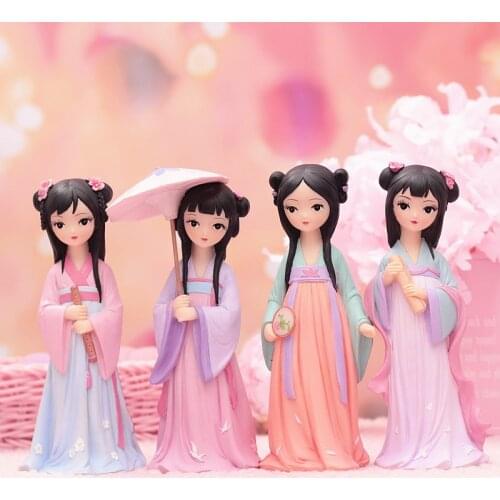 Creative Chinese style garden beauty cake decoration home desktop decoration Creative home decoration small household items