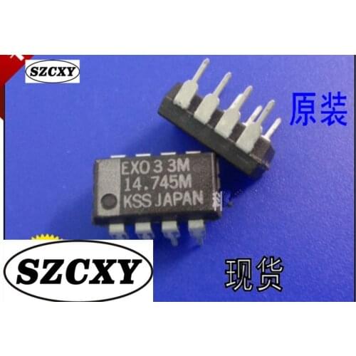 New 10PCS EXO-3 OSC KSS EXO-3 14.745MHZ 14.745M EXO3 OSC crystals