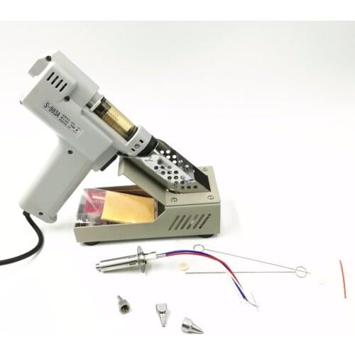110V/220V Desoldering Gun Electric Absorb Gun S-993A Electric Vacuum Desoldering Pump Solder Sucker Gun 100W