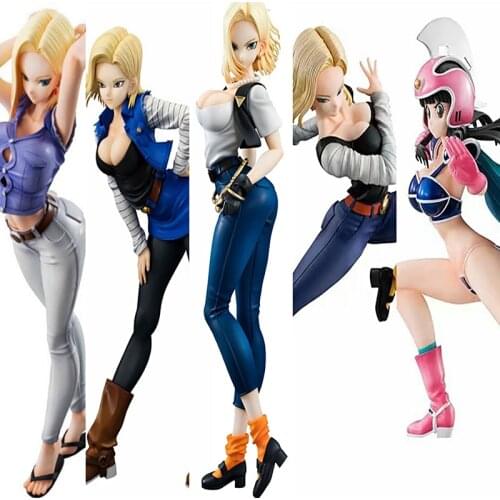 Sexy Girl Gals Chi-Chi Armor Android Figure Lazuli Android 18 Action Figure Collectible Model Toys Dolls Gift