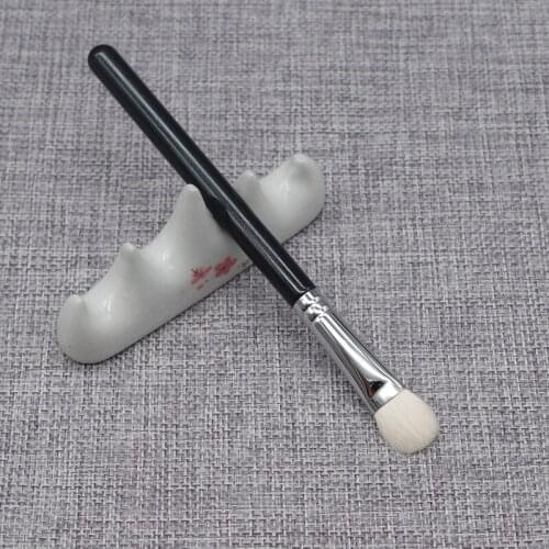 C09 Professional Handmade Make Up Brush Large Eye Shadow Brush Soft Saikoho Goat Hair Cosmetic Tool Black Handle Makeup Brushes