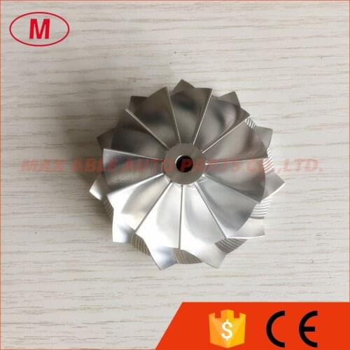TD04HL 11+0 blades 49.62/61.01mm high performance turbocharger billet/milling/aluminum 2618 compressor wheel