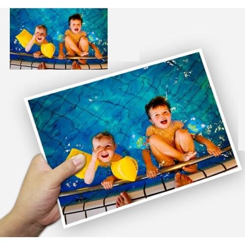 100 sheets/pack 3r 4r a3 a4 high gloss photo paper for printer studio inkjet printer image paper for bright color paper