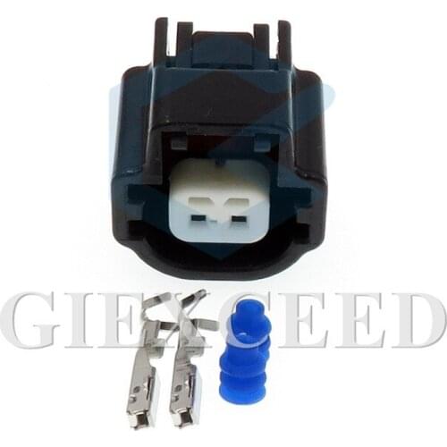 2 Sets 2 Pin 7183-7872-30 Female Sealed Waterproof Electrical Socket Automotive Wiring Connector