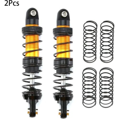2Pcs RC Rock Crawler Metal Oil Suspension Shocks Absorber 70mm-120mm For Scx10 D90 Wraith Trx-4 90046 RC Car