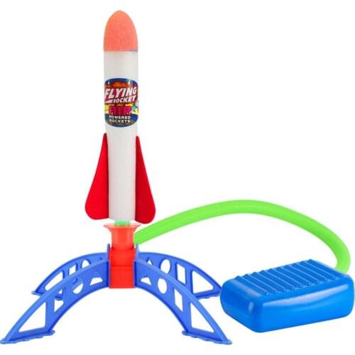 2021 Rocket Launcher Toys for Kids 6 Rockets and Toy Rocket Launcher Outdoor Rocket Gift Best daily exercise tool for kids