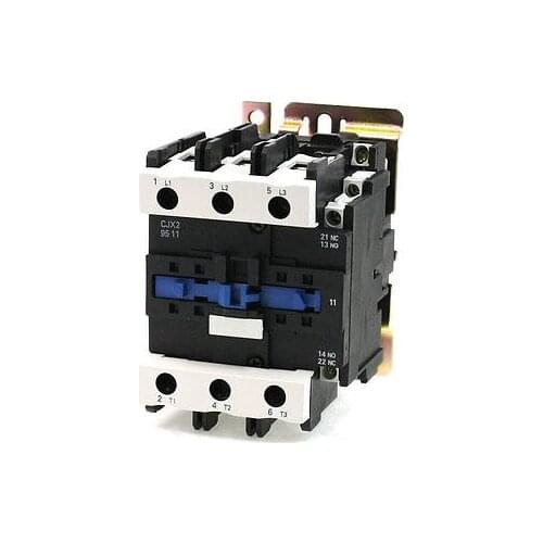 220V Coil Voltage 3 Phase 1NO 1NC Motor Controller AC Contactor 660V 125A