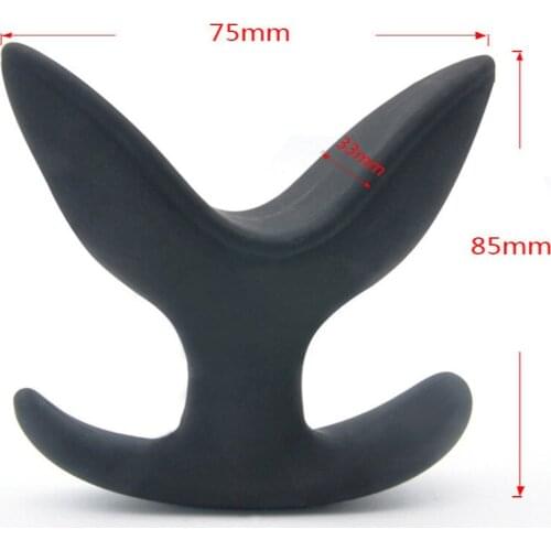 New Sex Toys For Couples High Quality Soft Silicone Anal Plug Erotic Toys Opening Butt Plug Anal Speculum Prostate Massage