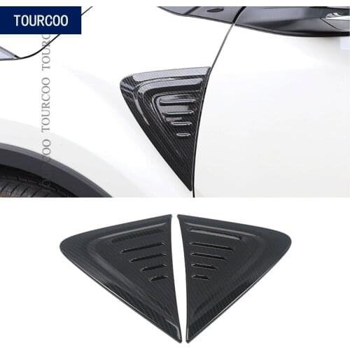 Car Styling Side Light Lamp Cover Trim for Toyota C-HR CHR 2017 2018 ABS Chrome Modified Garnish Accessories