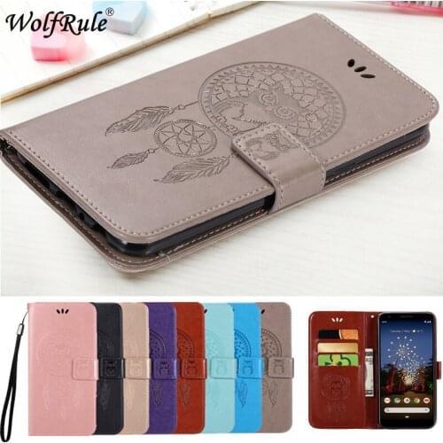 Cover For Google Pixel 3A Case Owl Flip Wallet Leather Cover For Google Pixel 3A Luxury Phone Bag Case For Pixel 3A XL 3A Coque