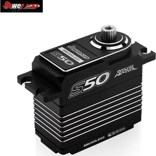 Power HD Storm S50 Full-Metal Brushless Digital Servo Climbing Car / Big Truck / Gasoline Plane Digital Servo For Rc Car Parts