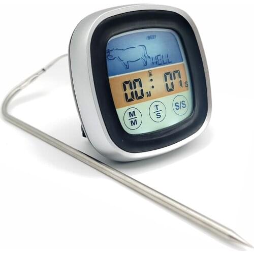 Digital Oven Thermometer Kitchen Food Cooking Meat BBQ Probe Thermometer Water Milk Temperature Cooking Kitchen Tools