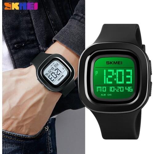 SKMEI Digital Electronic Men Watch Sport Chronograph Multifunctional Male Clock Luminous Waterproof Wristwatch relogio masculino