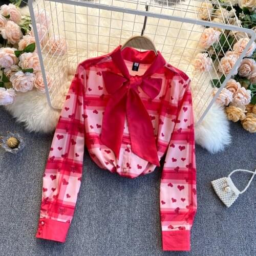 Dance&Gratify Blouses With Bow