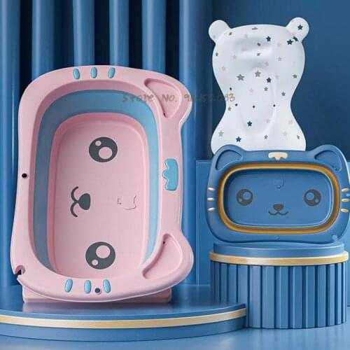 Baby Bathtub Baby Bathtub Foldable Baby Sitting And Lying Large Bath Bucket Baby Household Newborn Childrens Products